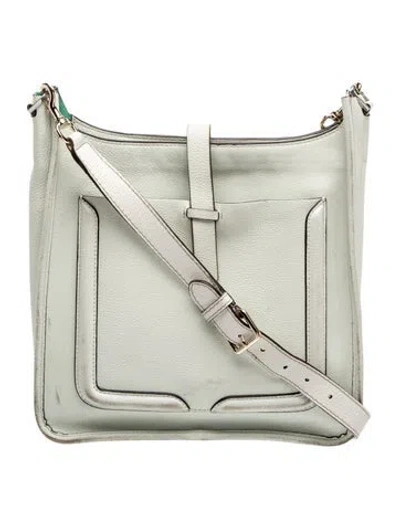 Pre-owned Rebecca Minkoff Leather Messenger Bag In Green