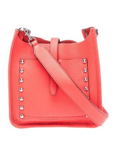 Pre-owned Rebecca Minkoff Leather Messenger Bag In Red