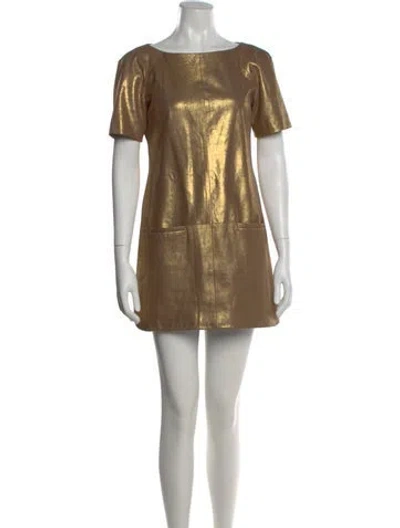 Pre-owned Rebecca Minkoff Leather Mini Dress