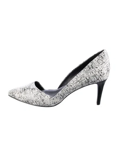 Pre-owned Rebecca Minkoff Leather Printed Pumps In Multi