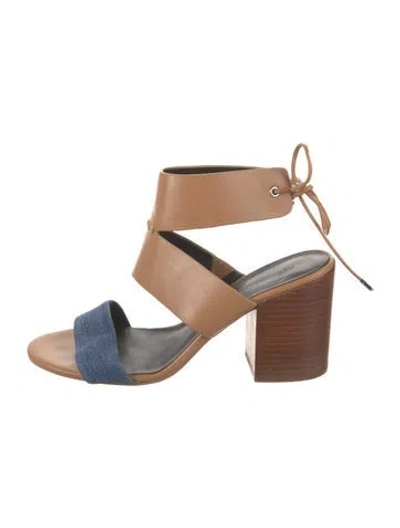 Pre-owned Rebecca Minkoff Leather Sandals