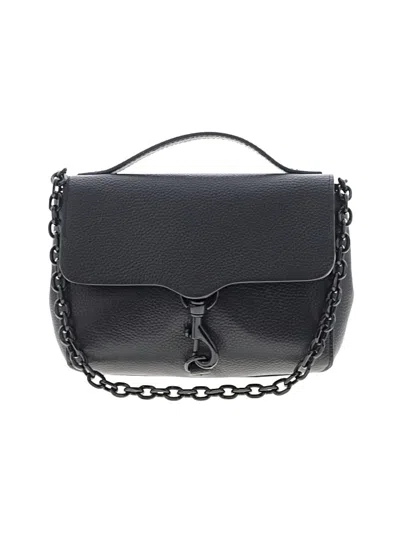 Pre-owned Rebecca Minkoff Leather Satchel In Black