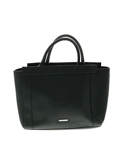 Pre-owned Rebecca Minkoff Leather Satchel In Black