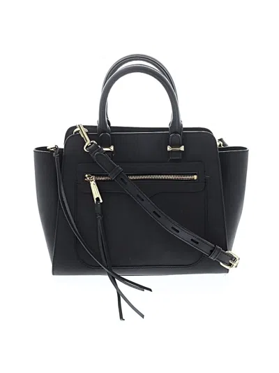 Pre-owned Rebecca Minkoff Leather Satchel In Black