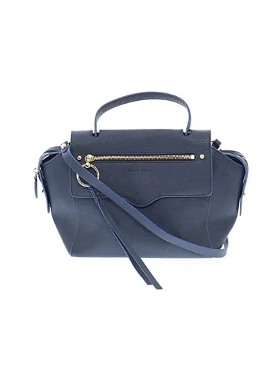 Pre-owned Rebecca Minkoff Leather Satchel In Blue