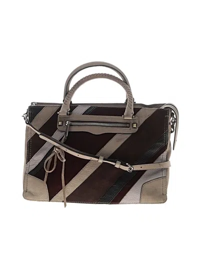 Pre-owned Rebecca Minkoff Leather Satchel In Brown