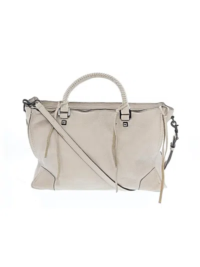 Pre-owned Rebecca Minkoff Leather Satchel In Gray