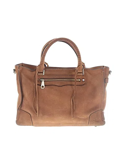 Pre-owned Rebecca Minkoff Leather Satchel In Tan