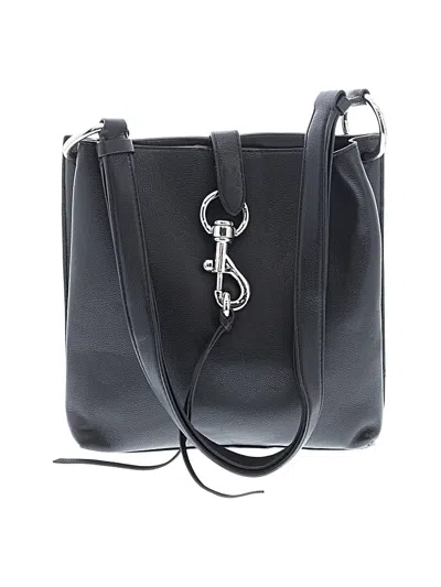 Pre-owned Rebecca Minkoff Leather Shoulder Bag In Black