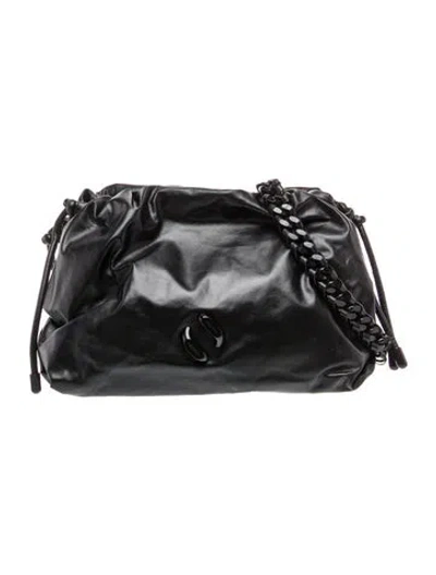 Pre-owned Rebecca Minkoff Leather Shoulder Bag In Black