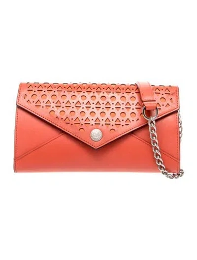 Pre-owned Rebecca Minkoff Leather Shoulder Bag In Brown