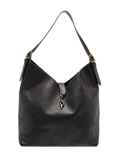 Pre-owned Rebecca Minkoff Leather Shoulder Bag In Gray