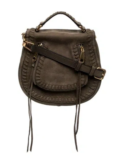 Pre-owned Rebecca Minkoff Leather Shoulder Bag In Gray