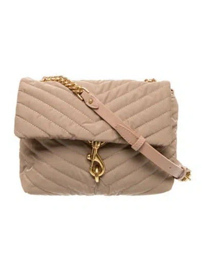 Pre-owned Rebecca Minkoff Leather Shoulder Bag In Neutral