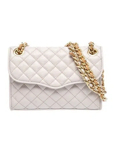 Pre-owned Rebecca Minkoff Leather Shoulder Bag In Neutral
