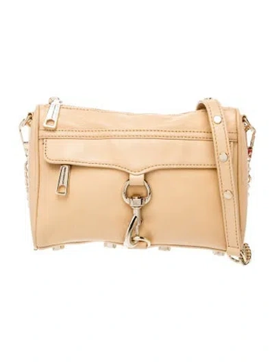 Pre-owned Rebecca Minkoff Leather Shoulder Bag In Neutrals