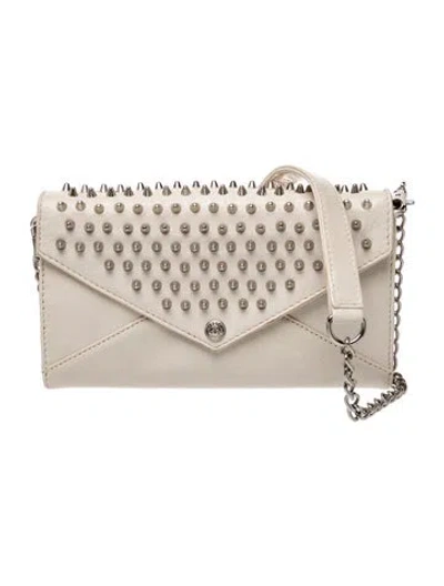 Pre-owned Rebecca Minkoff Leather Shoulder Bag In Neutrals
