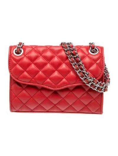 Pre-owned Rebecca Minkoff Leather Shoulder Bag In Red