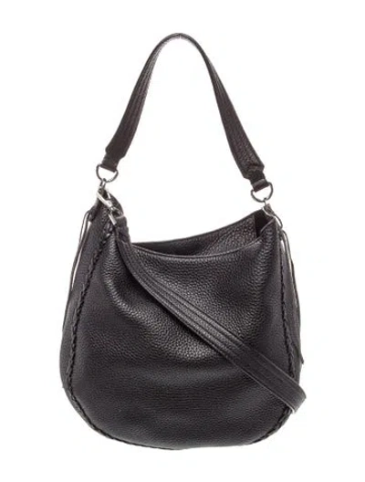 Pre-owned Rebecca Minkoff Leather Top Handle Bag In Black