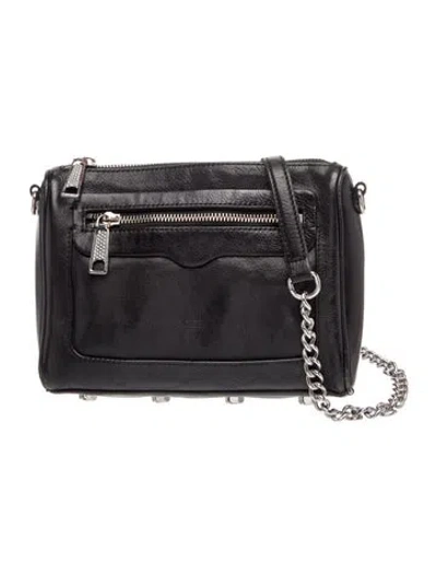 Pre-owned Rebecca Minkoff Leather Top Handle Bag In Blue