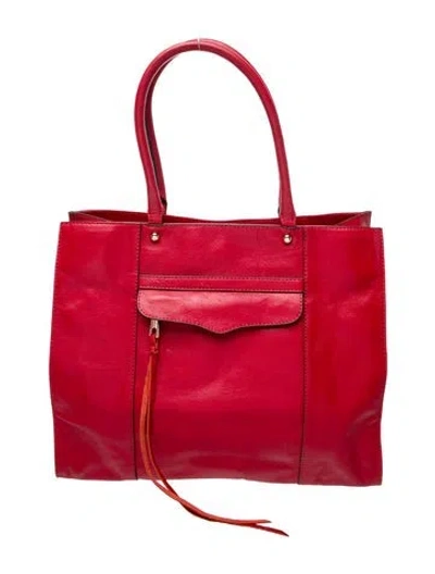 Pre-owned Rebecca Minkoff Leather Top Handle Bag In Pink