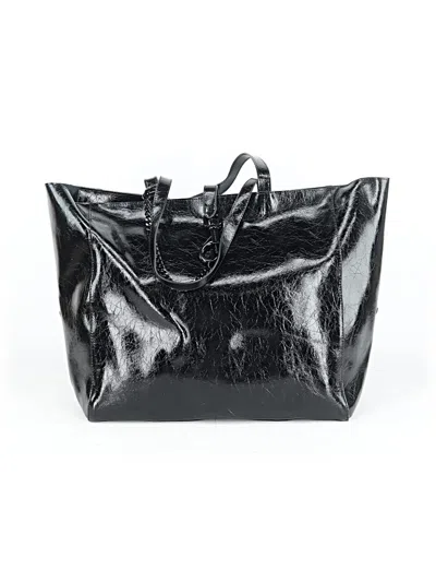 Pre-owned Rebecca Minkoff Leather Tote Bag In Black