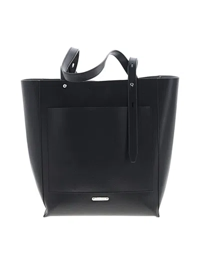 Pre-owned Rebecca Minkoff Leather Tote Bag In Black