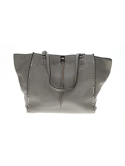 Pre-owned Rebecca Minkoff Leather Tote Bag In Gray