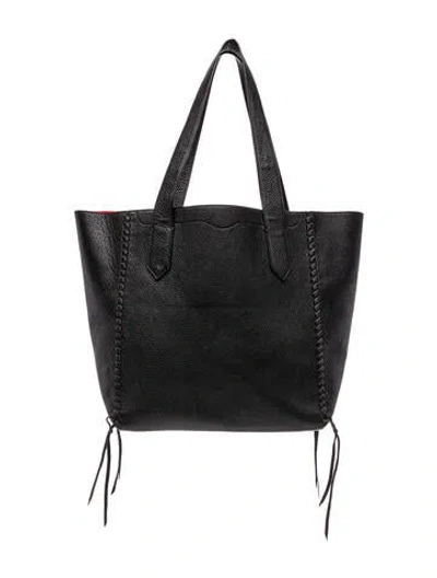 Pre-owned Rebecca Minkoff Leather Tote In Black
