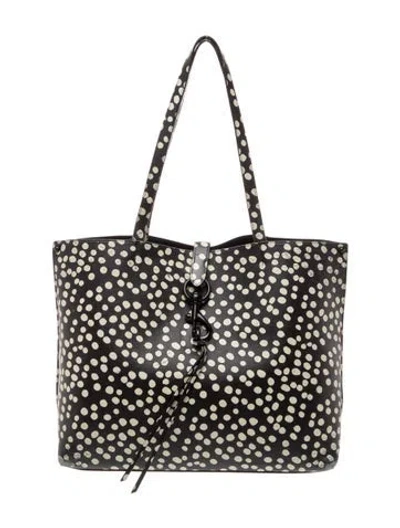Pre-owned Rebecca Minkoff Leather Tote In Black