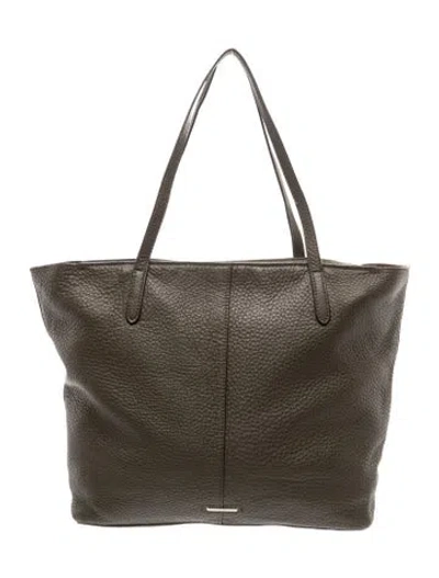 Pre-owned Rebecca Minkoff Leather Tote In Black
