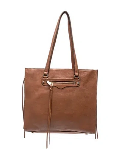 Pre-owned Rebecca Minkoff Leather Tote In Brown
