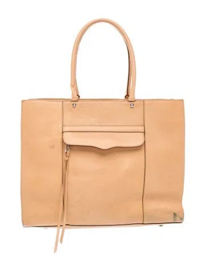 Pre-owned Rebecca Minkoff Leather Tote In Brown