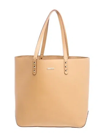 Pre-owned Rebecca Minkoff Leather Tote In Brown