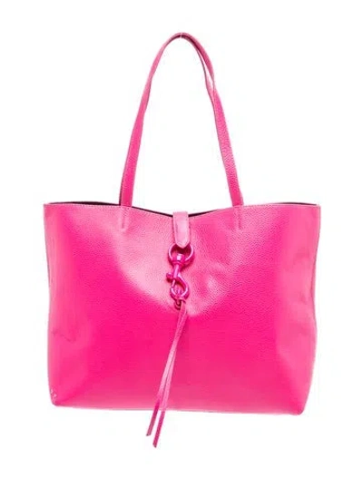 Pre-owned Rebecca Minkoff Leather Tote In Pink
