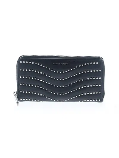 Pre-owned Rebecca Minkoff Leather Wallet In Black