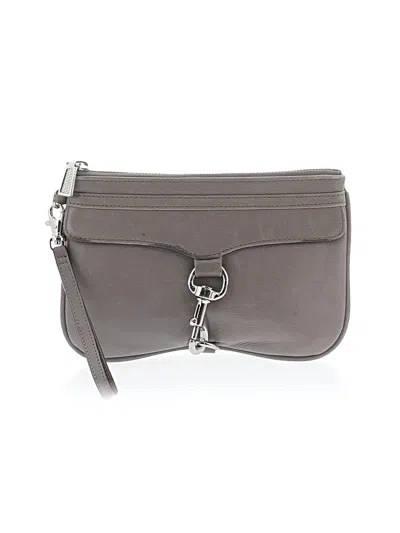 Pre-owned Rebecca Minkoff Leather Wristlet In Tan
