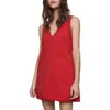 Rebecca Minkoff Leia Bubble Hem Sleeveless Minidress In Siren