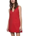 Rebecca Minkoff Leia Bubble Hem Sleeveless Minidress In Red