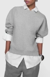 Rebecca Minkoff Leon Sweatshirt In Heather Grey