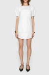 Rebecca Minkoff Lincoln Eyelet Dress In Bright White