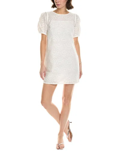 Rebecca Minkoff Lincoln Eyelet Shift Dress In White
