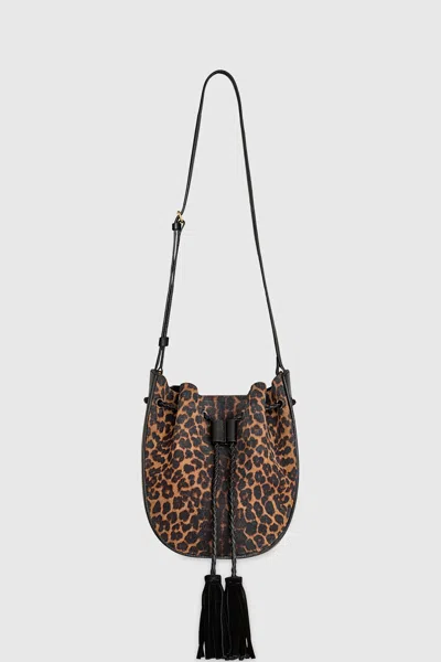Rebecca Minkoff Lulu Crossbody Bag In Leopard
