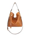 Rebecca Minkoff Mab Leather Hobo Bag In Caramello