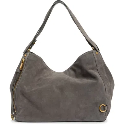 Rebecca Minkoff M.a.b. Carryall Leather Tote Bag In Gray