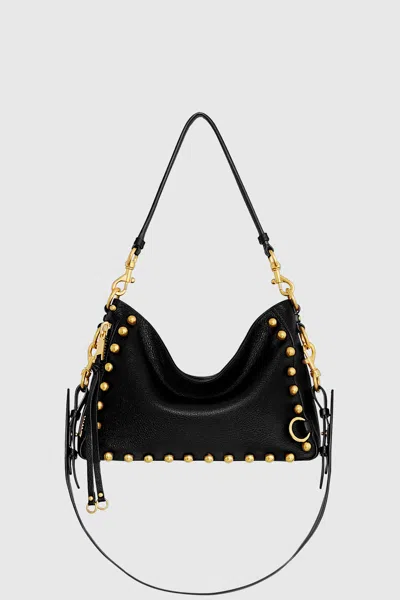 Rebecca Minkoff M.a.b. Crossbody With Studs Bag In Black