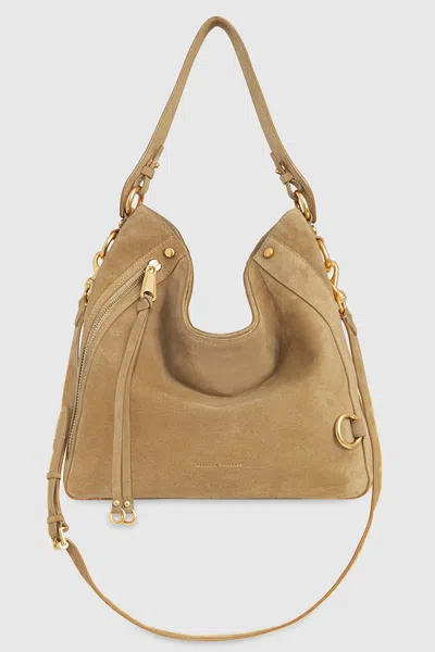 Rebecca Minkoff M.a.b. Hobo Bag In Brown