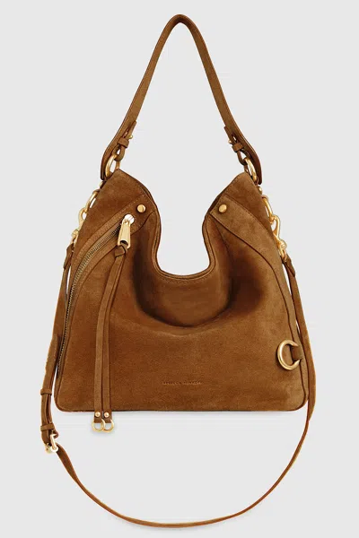 Rebecca Minkoff M.a.b. Hobo Bag In Brown