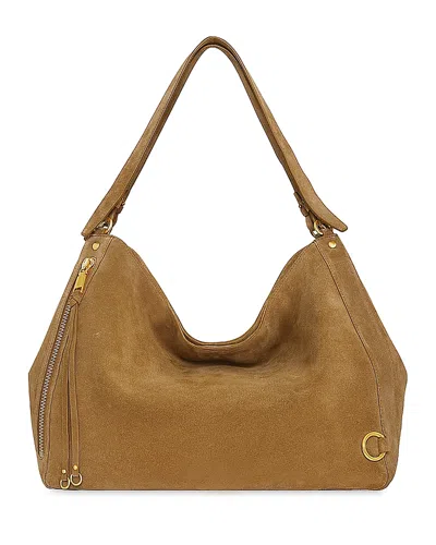 Rebecca Minkoff Mab Large Leather Carryall In Honey