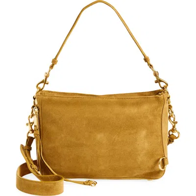 Rebecca Minkoff Mab Leather Crossbody Bag In Honey